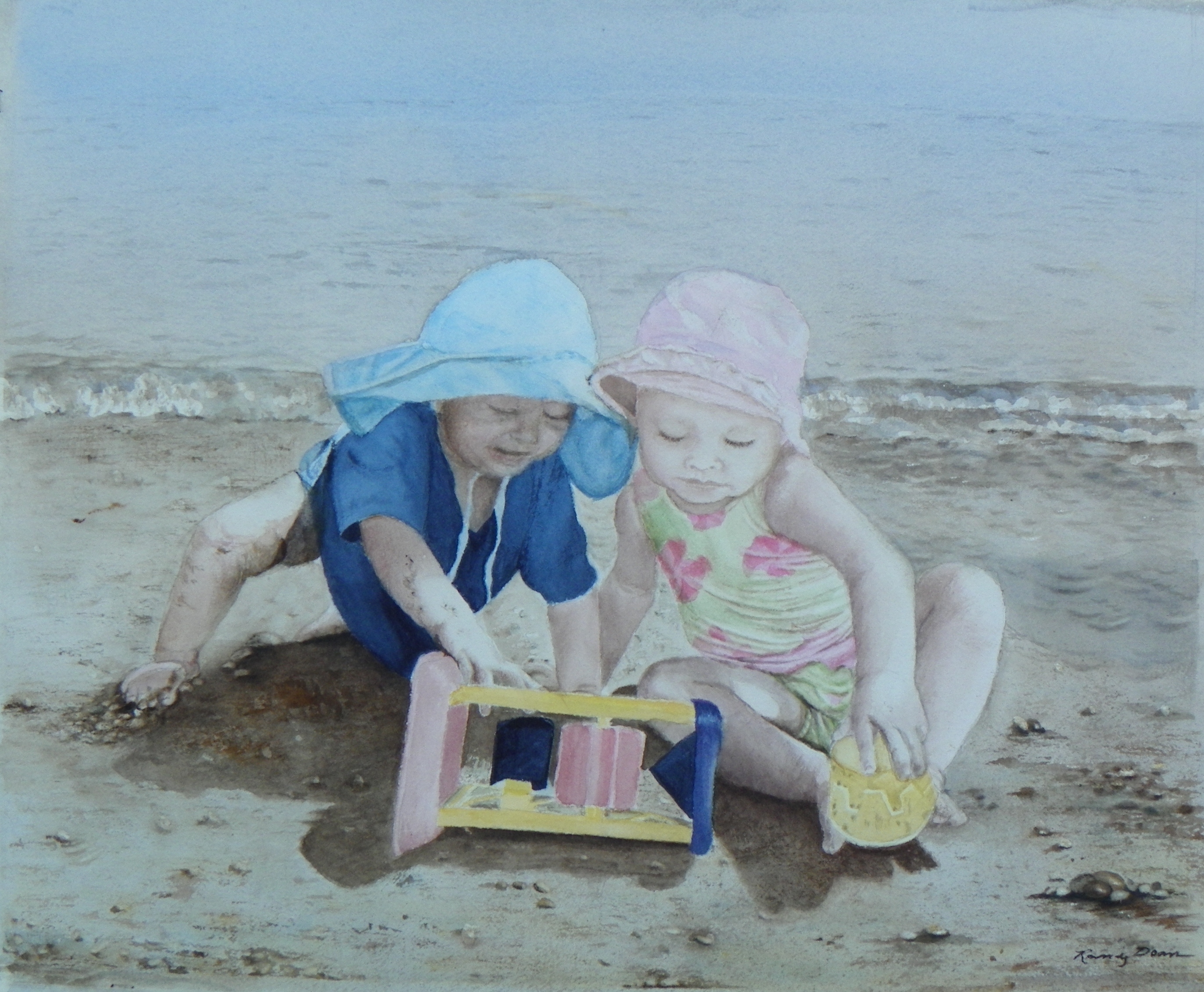 Charlie and Lula Painting